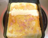 とろ~り✿ハムマヨ卵焼き作り方3写真