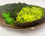 海苔で巻く♪アボカド大葉塩昆布ディップ作り方6写真