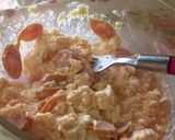 ランチに豆腐と明太子ソースのとろとろ焼き作り方2写真