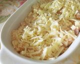 ランチに豆腐と明太子ソースのとろとろ焼き作り方3写真