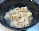 海苔マヨソース！レンコンのホットサラダ作り方2写真
