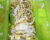 白菜と豚バラ肉のミルフィーユのマヨチーズ作り方3写真