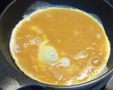 豆苗と卵の炒め物作り方2写真