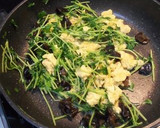 豆苗と卵の炒め物作り方4写真
