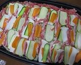豚バラと野菜韓国風蒸ししゃぶ作り方3写真