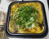 イワシの蒲焼缶詰の柳川鍋作り方7写真