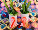 お正月＼手作りおせちの飾り／いんげん門松作り方6写真