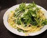 ルッコラのペッパーオイルパスタ作り方6写真