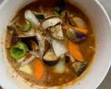 肉無豆腐簡単赤味噌トマト味野菜炒め作り方14写真