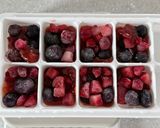 余ったジャムでジャム氷&薄まらない苺ミルク作り方1写真