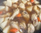 手羽元と大根の煮物作り方7写真