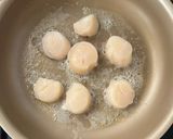 ホタテの和風味噌クリームパスタ作り方2写真