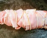 ベーコンと豚ヒレ肉のローストポーク作り方1写真