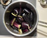 茄子の梅酒煮作り方2写真