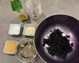梅酢なしでも絶品✿赤紫蘇で作る生ゆかり作り方1写真