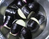 簡単シンプル味✿なすのにんにく醤油焼き作り方2写真