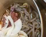 鶏レバーと糸蒟蒻の煮物作り方3写真