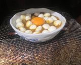 モッツァレラチーズの月見焼きカレー作り方5写真
