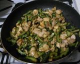 ご飯のお供!ゴーヤと鶏肉の甘辛佃煮作り方5写真