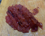 ささみときゅうりの梅肉和え作り方3写真