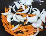 ワンパンで簡単!牛肉と野菜のプルコギ風作り方4写真