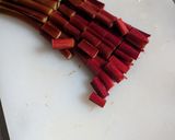 ルバーブジャム作り方1写真