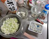 ヘルシー食材deやみつきお好み焼き☆彡作り方1写真