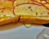 昭和レトロ☆りんごとクリームチーズの琥珀トースト作り方5写真