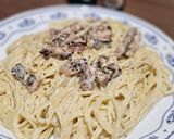 ワンパンベーコンチーズパスタ作り方4写真