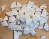 ﾃﾞﾄｯｸｽ⭐︎豚こんにゃく大根〜どて煮風作り方1写真