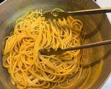 ごはんに合うキューピーうにソースでパスタ作り方3写真