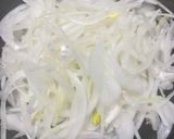 おつまみオニスラマヨポン酢！作り方4写真