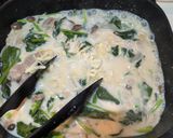 【ワンパン】 鶏とキノコのクリーム煮作り方7写真