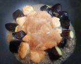 今夜の夕飯！簡単ナス料理鶏ささみみぞれ煮作り方7写真