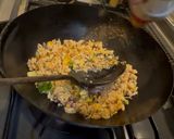 ホタルイカのゴロ焼き風炒飯作り方7写真