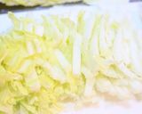 ＊白菜消費に、白菜のおかか酢サラダ作り方1写真