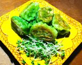 かつお菜いっぱいのスープ餃子　鰹出汁作り方6写真