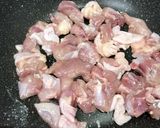 ワンパン鶏もも肉とブロッコリーの蒸し焼き作り方2写真