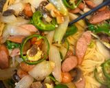 白ナポリタン作り方18写真