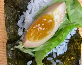 味玉の手巻き寿司　ごま油風味作り方5写真