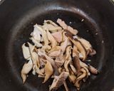 鯵としいたけのバター醤油炒め作り方5写真