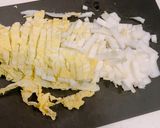 仕上げは溶き卵!白菜を使った麻婆春雨作り方1写真
