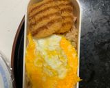 レンジビーフストロガノフ味オムライス弁当作り方16写真