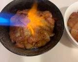 お店みたい！超簡単☆炙り☆厚切り豚バラ丼作り方6写真