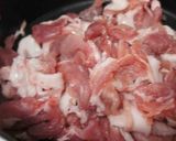 茄子と豚肉の醤油煮込み作り方3写真