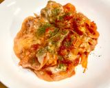 簡単！チーズトマトチキン煮込み♪作り方3写真