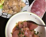ささっとマグロのめんつゆごま油和え作り方4写真