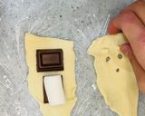 はみ出OK!?オバケチョコマシュマロパイ作り方4写真