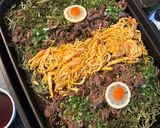 ホットプレートで我が家の瓦そば作り方6写真