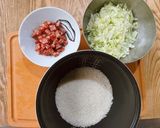 ソーセージ炊き込みご飯作り方2写真